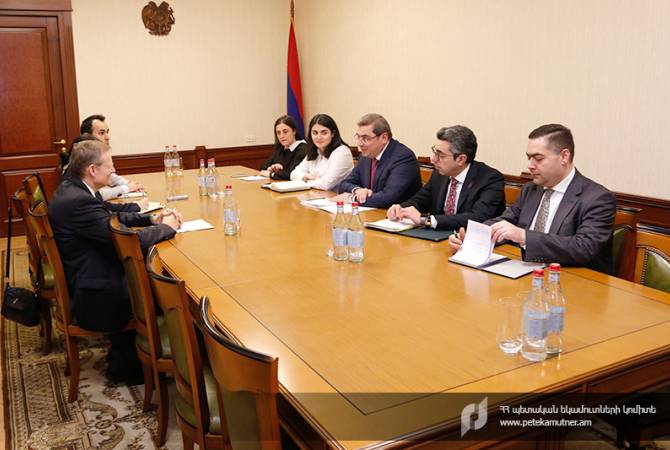 ՊԵԿ նախագահը հանդիպել է ՏՀԶԿ գլխավոր քարտուղարի տեղակալին