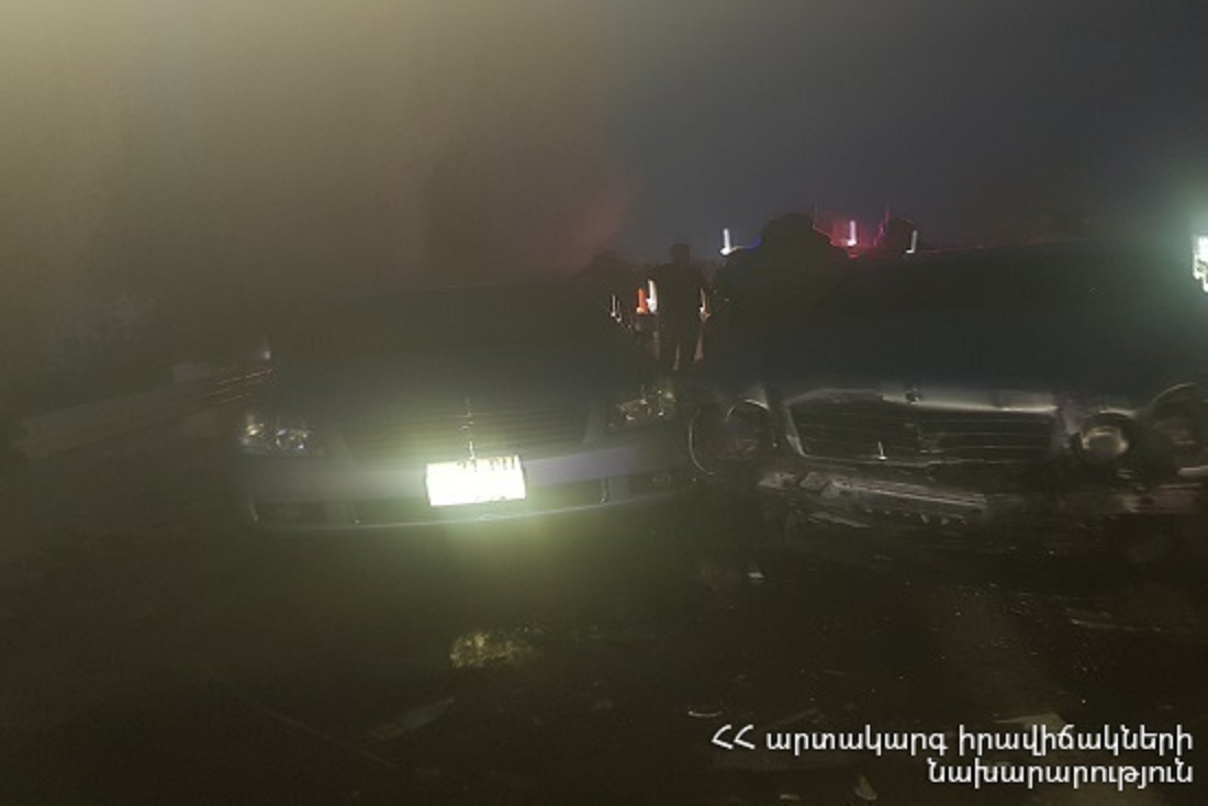 Շղթայական ավտովթար Երևան-Սևան ավտոճանապարհին