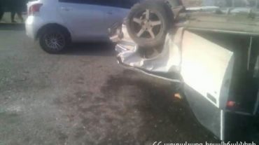 Զոդի կամրջի մոտ մեքենաներ են բախվել. տուժածի վիճակը միջին ծանրության է