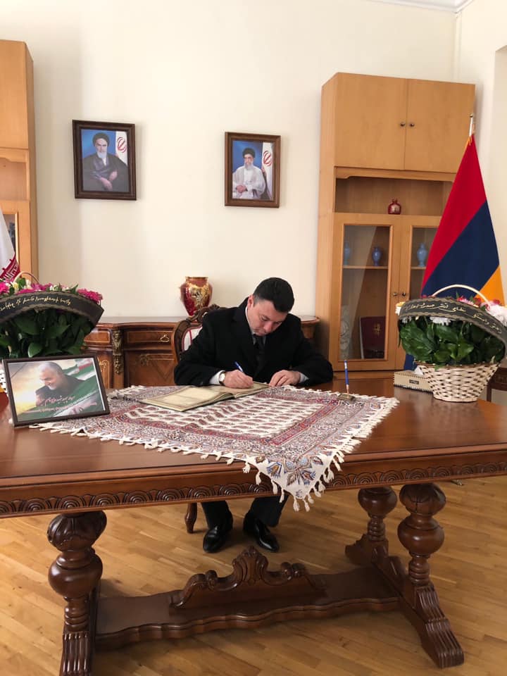 Խորը վշտակցություն ենք հայտնում Իրանի ժողովրդին և Կառավարությանը. Էդուարդ Շարմազանով