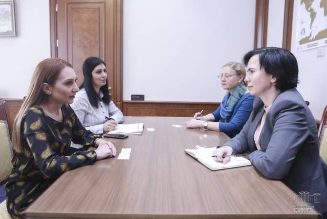 Լիլիթ Մակունցն ընդունել է ՀՀ-ում Լիտվայի արտակարգ և լիազոր դեսպան Ինգա Ստանիտե-Տոլոչկիենեին