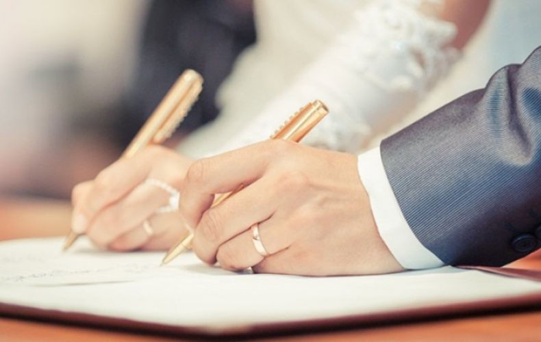 Արցախում գրանցվել է օտարերկրյա քաղաքացիների 16 ամուսնություն