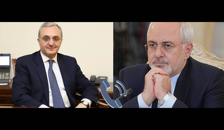 Հայաստանի և Իրանի արտգործնախարարները հեռախոսազրույց են ունեցել