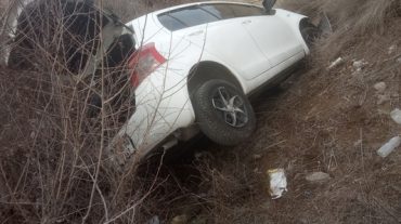 Ոստան գյուղի վերջնամասում «Toyota»-ն ընկել է ջրատարը