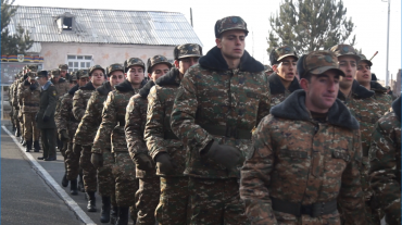 28-ամյա բանակին նվիրված միջոցառում Գյումրիի զորամասերից մեկում