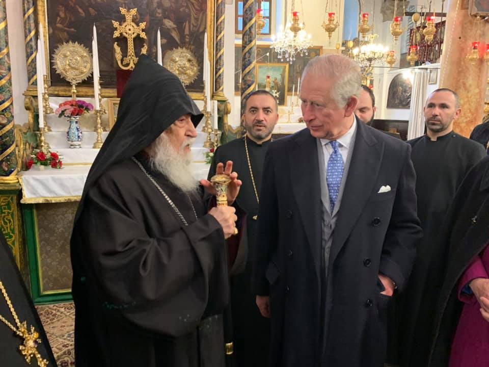 Արքայազն Չարլզը այցելեց Բեթղեհէմի հայկական եկեղեցի