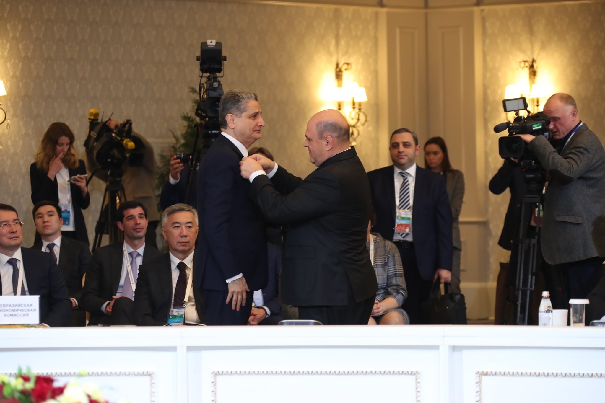 Տիգրան Սարգսյանը պարգևատրվել է ՌԴ կառավարության Ստոլիպինի 1-ին աստիճանի շքանշանով