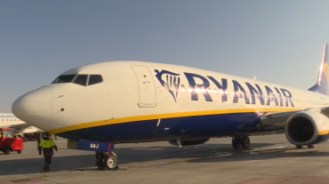 Ryanair-ի Միլան-Երևան չվերթի առաջին ինքնաթիռը վայրէջք կատարեց «Զվարթնոց» օդանավակայանում