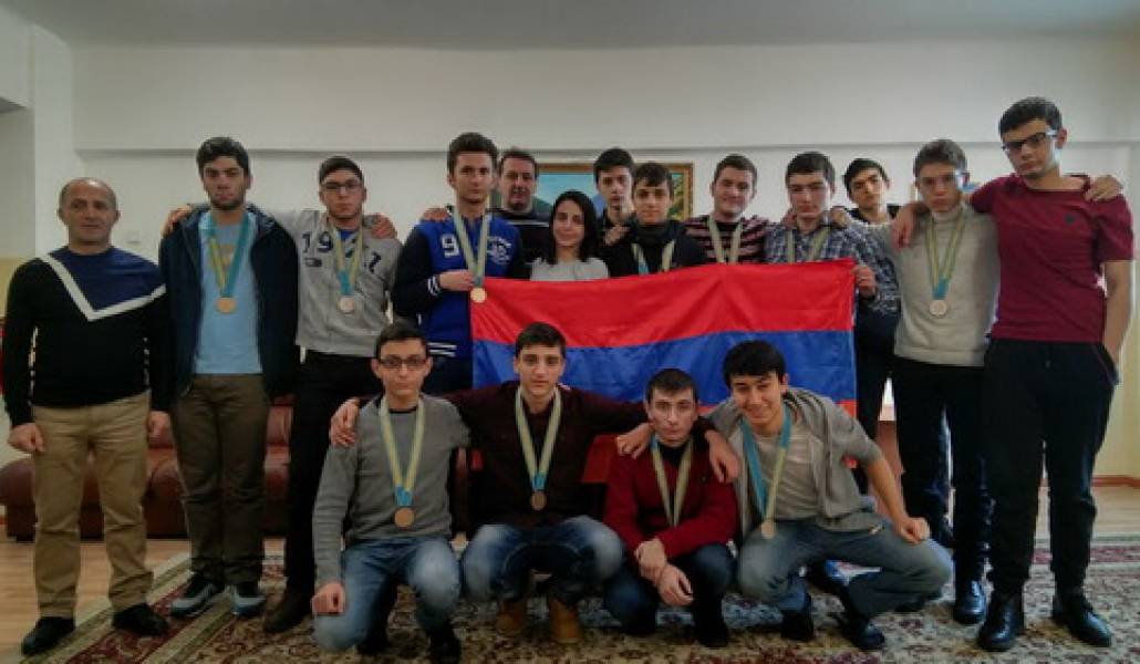 Հայ դպրոցականները Ժաուտիկովյան միջազգային օլիմպիադայից վերադարձել են 18 մեդալով