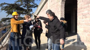 Թբիլիսիի հայկական թատրոնի դերասանները ծանոթացել են շինաշխատանքներին
