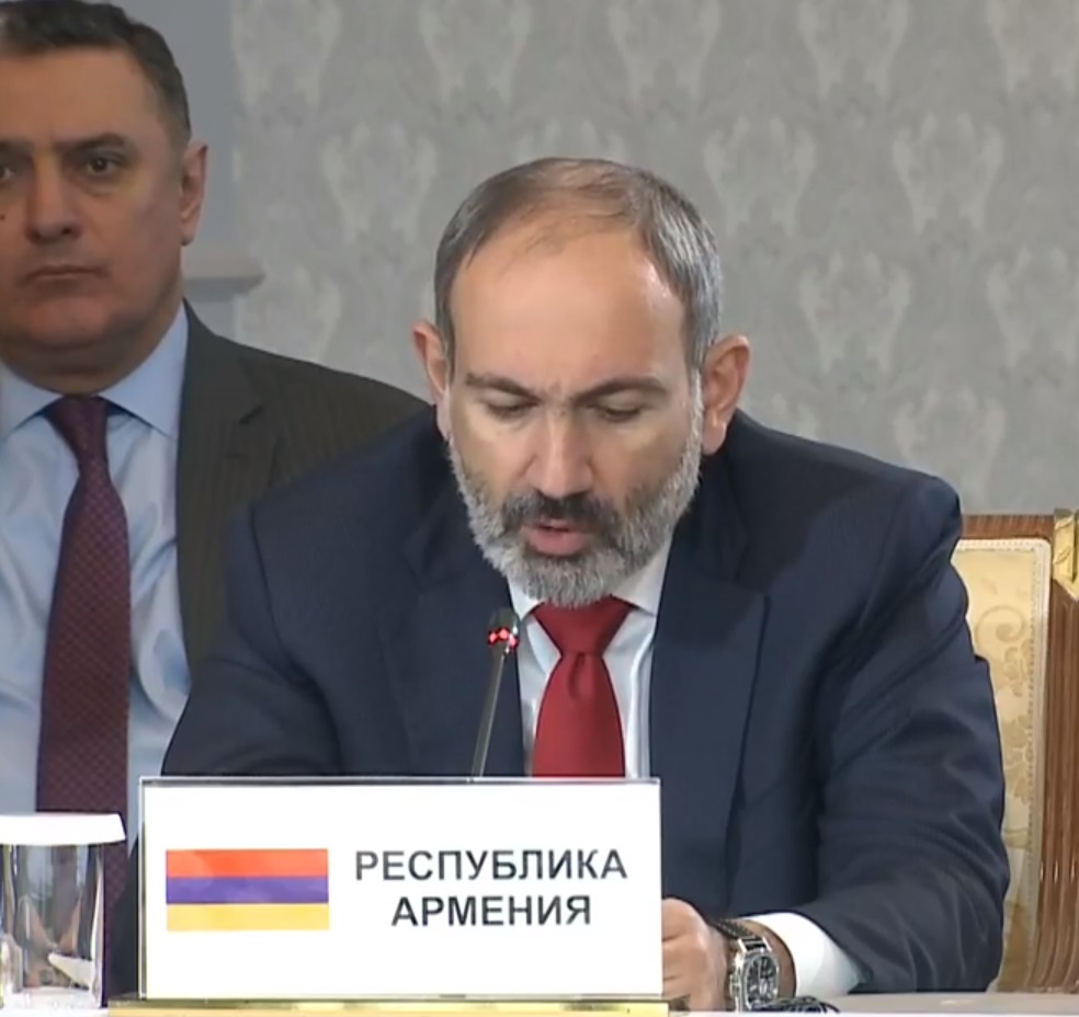 Նիկոլ Փաշինյանի ելույթը Եվրասիական միջկառավարական խորհրդի նիստին