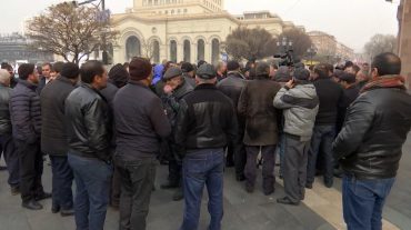 Մսավաճառները բողոքի ակցիա իրականացրին կառավարության առջև