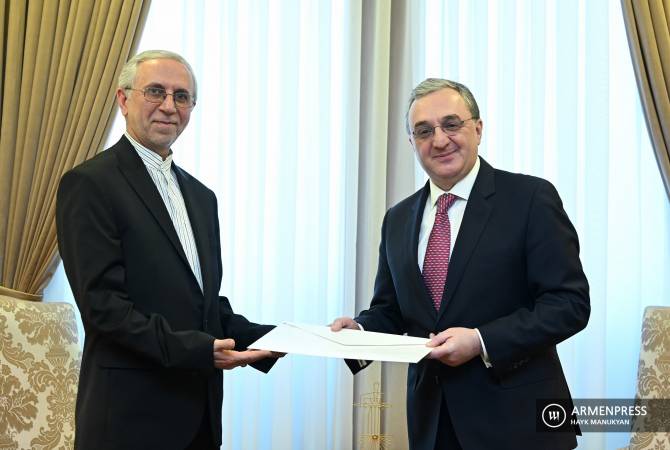 ԱԳ նախարարը և Իրանի նորանշանակ դեսպանը քննարկել են տարածաշրջանային և միջազգային հրատապ հարցեր
