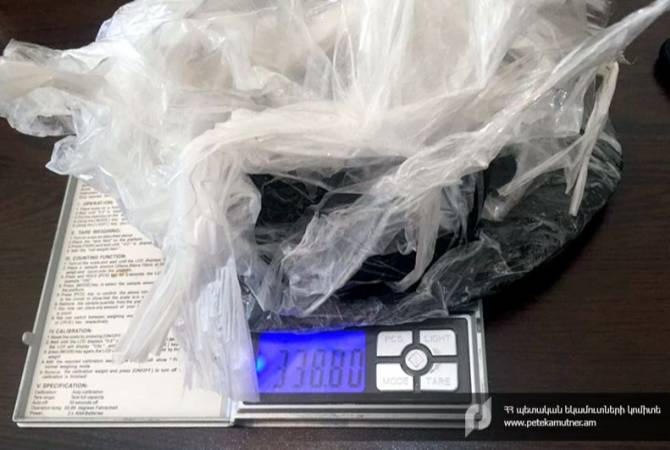 Հայտնաբերվել է շուրջ 2 կգ 800 գրամ ափիոն. ՊԵԿ