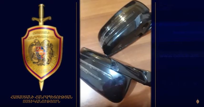 Դեսպանի «Մերսեդեսից» գողացված հայելիները հայտնաբերվել են