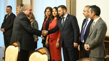 Նախագահն ընդունել է Հայաստանում Ամերիկայի առևտրի պալատի ներկայացուցիչներին