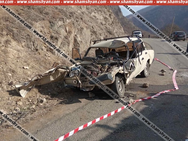 Խոշոր ու ողբերգական ավտովթար Տավուշի մարզում. «ՎԱԶ-2107»-ը մխրճվել է բեռնատարի մեջ. կա 1 զոհ, 7 վիրավոր