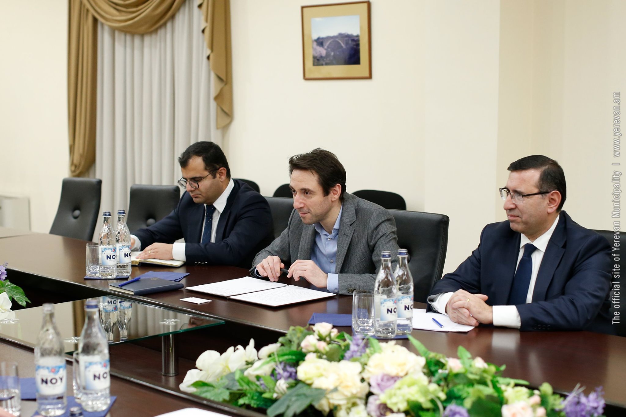 Երևանի քաղաքապետն ընդունել է Հայաստանում Շվեդիայի դեսպանին