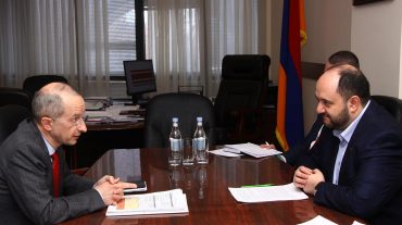 Արայիկ Հարությունյանը Ֆրանսիական համալսարանի ռեկտորի հետ քննարկել է բուհի զարգացման ծրագրերը