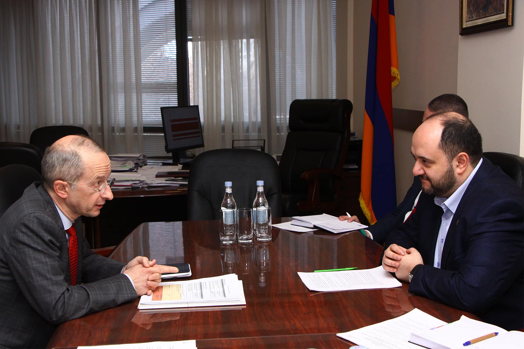 Արայիկ Հարությունյանը Ֆրանսիական համալսարանի ռեկտորի հետ քննարկել է բուհի զարգացման ծրագրերը