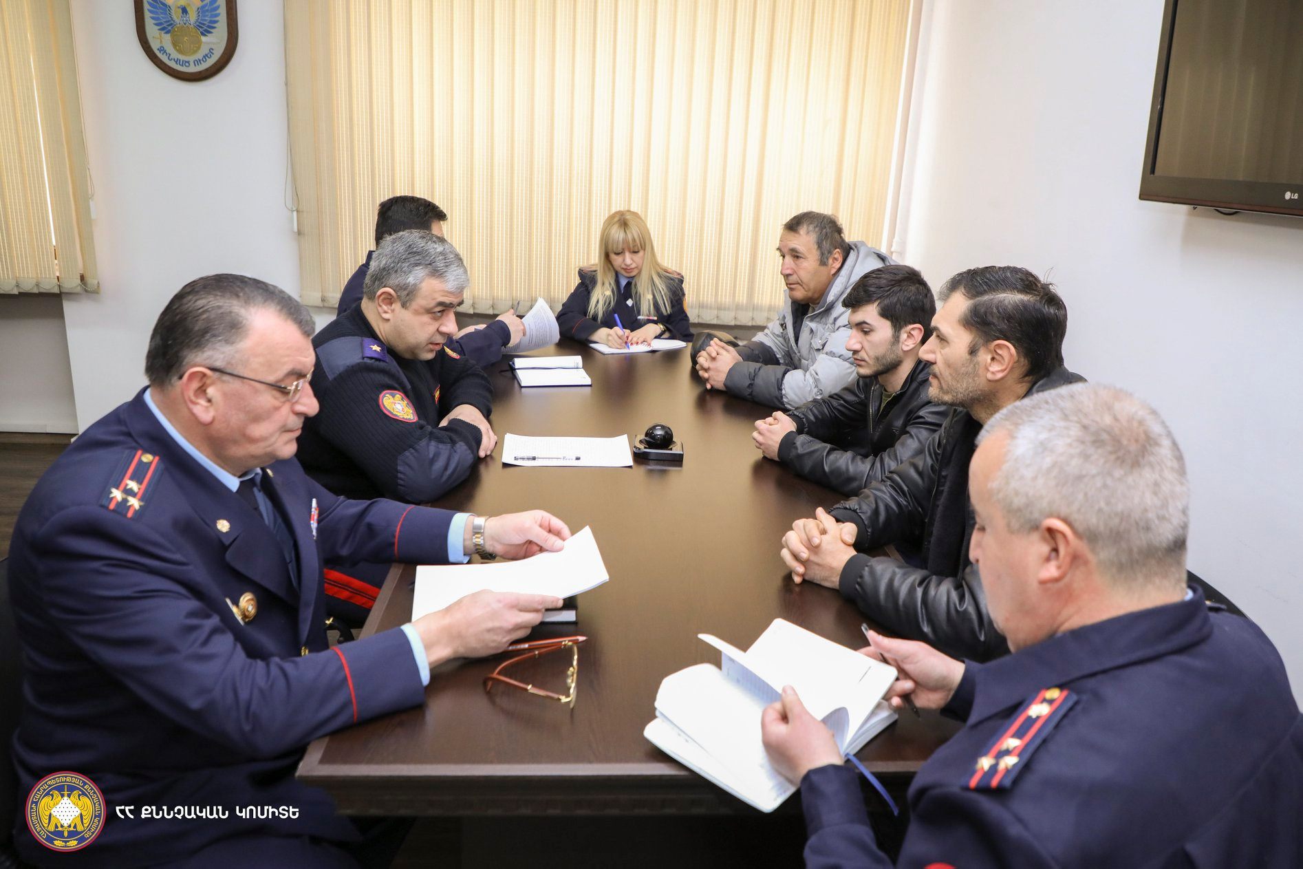Քննչական կոմիտեի նախագահի տեղակալն ընդունել է մահացած զինծառայողի հարազատներին