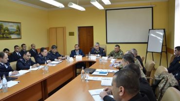 ՀՀ ՔԿ նախագահի տեղակալ, զինվորական քննչական գլխավոր վարչության պետն աշխատանքային հանդիպում է ունեցել ՊԲ հրամանատարական կազմի հետ