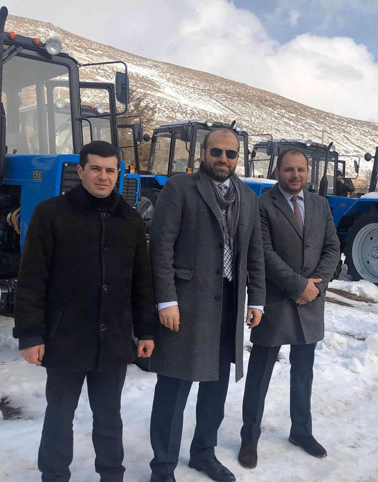 Անտառտնտեսություններին 8 տրակտոր տրամադրեցինք. Էրիկ Գրիգորյան