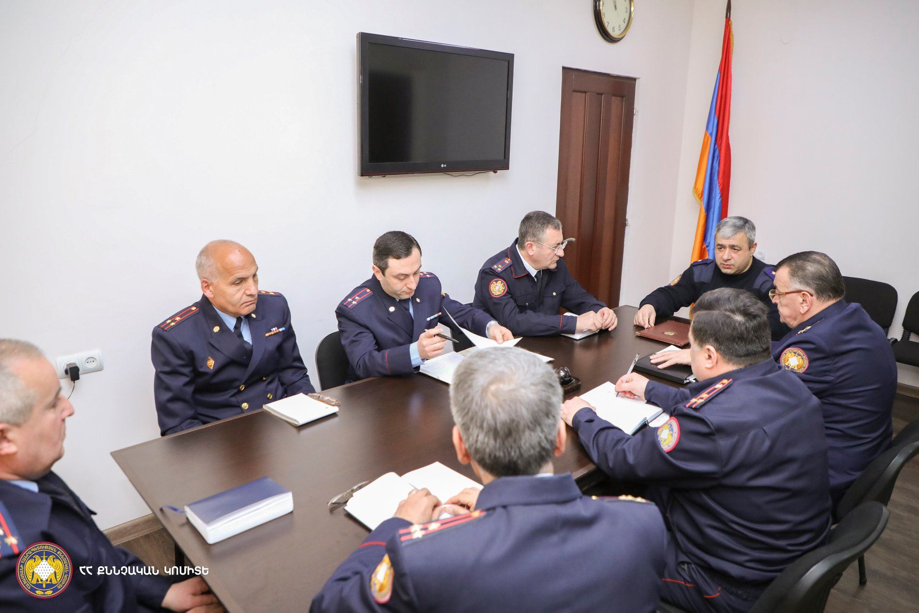 ՔԿ զինվորական քննչական գլխավոր վարչությունում անցկացվել է խորհրդակցություն՝ կապված բանակում մահվան ելքով դեպքերի հետ