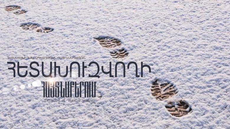 Սահմանային անցակետում հետախուզվող է հայտնաբերվել