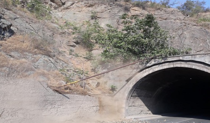 Փրկարարները քարաթափման աշխատանքներ են իրականացրել Կապան քաղաքում