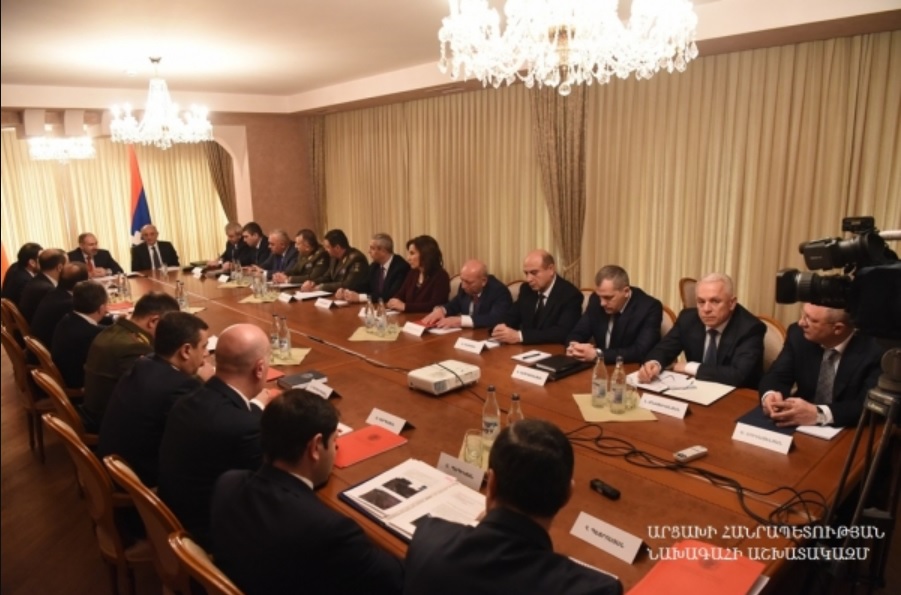 Նիկոլ Փաշինյանն ու Բակո Սահակյանը մասնակցել են Անվտանգության խորհուրդների համատեղ նիստին