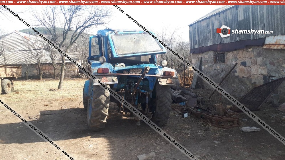 Լոռու մարզում տրակտորն անվադողի պայթյունի հետևանքով կողաշրջվել է․ կա տուժած