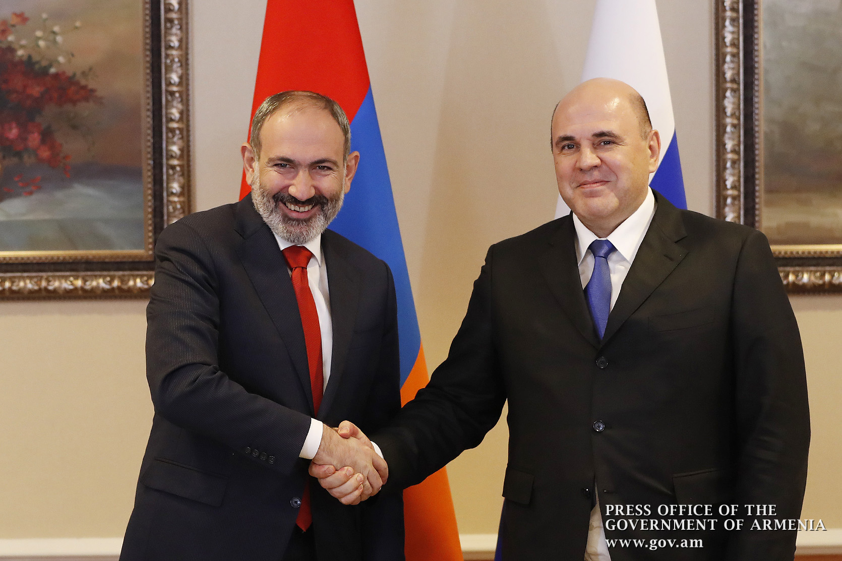 Վարչապետը շնորհավորել է Միխայիլ Միշուստինին՝ ծննդյան օրվա առթիվ