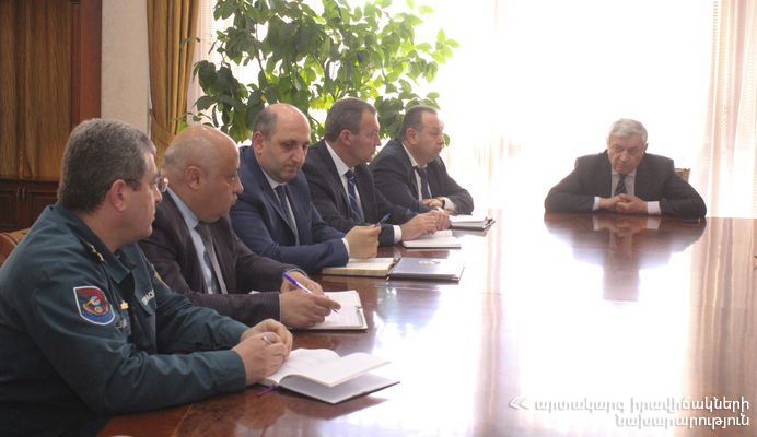 Հակակորոնավիրուսային կանխարգելիչ խորհրդակցություն ԱԻ նախարարությունում