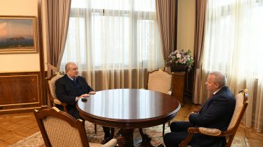 Արմեն Սարգսյանն ընդունել է Սերգեյ Կոպիրկինին