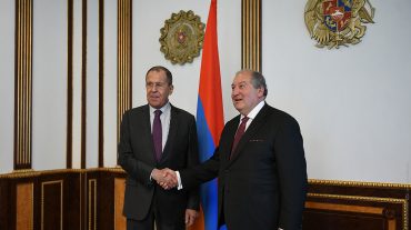 Արմեն Սարգսյանը շնորհավորել է Սերգեյ Լավրովին ծննդյան 70-ամյա հոբելյանի առթիվ