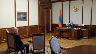 Արմեն Սարգսյանն ընդունել է ՀԲԸՄ Հայաստանի նախագահ Վազգեն Յակուբյանին