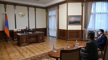 Արմեն Սարգսյանը շնորհակալություն է հայտնել Ջուն Յամադային նոր կորոնավիրուսի ախտորոշման համար անհրաժեշտ թեստերի խմբաքանակի տրամադրման համար