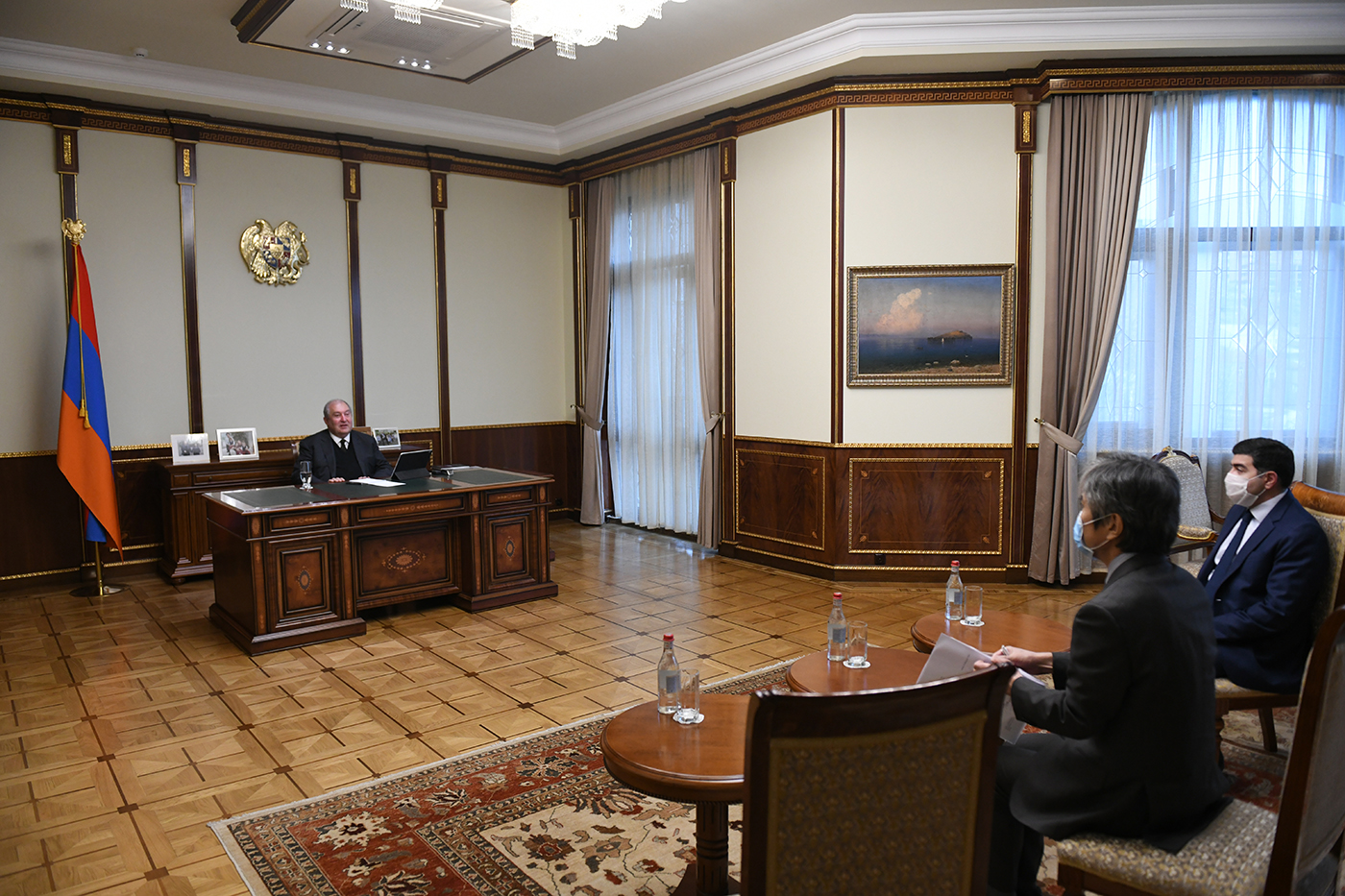 Արմեն Սարգսյանը շնորհակալություն է հայտնել Ջուն Յամադային նոր կորոնավիրուսի ախտորոշման համար անհրաժեշտ թեստերի խմբաքանակի տրամադրման համար