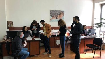 Կամավորների հերթական խումբը գնում է աշխատանքի