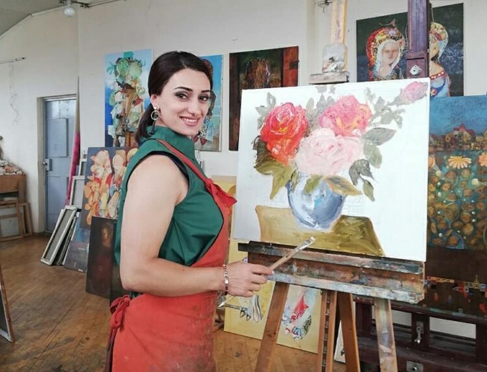Նազիկ Ավդալյանը, սպորտից բացի, շատ է սիրում նաև գեղանկարչական արվեստը