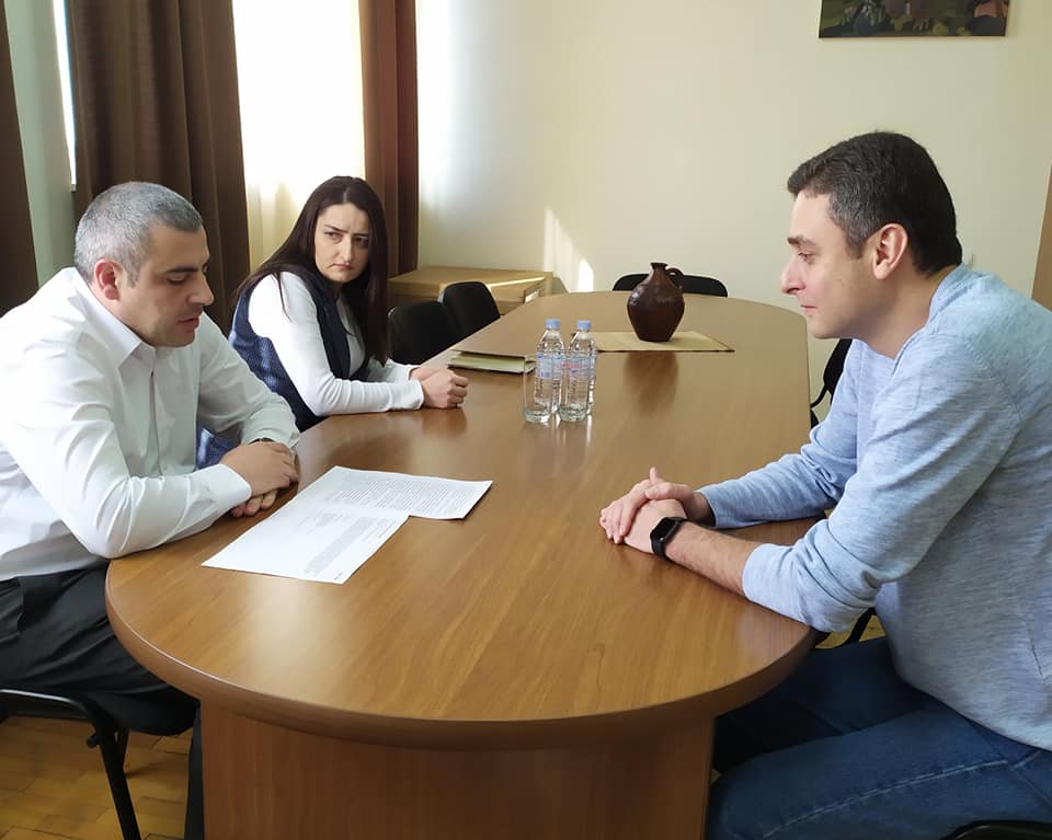 Հակոբ Ավագյանն ընդունել է բժիշկ, ուռուցքաբան Վահե Տեր-Մինասյանին
