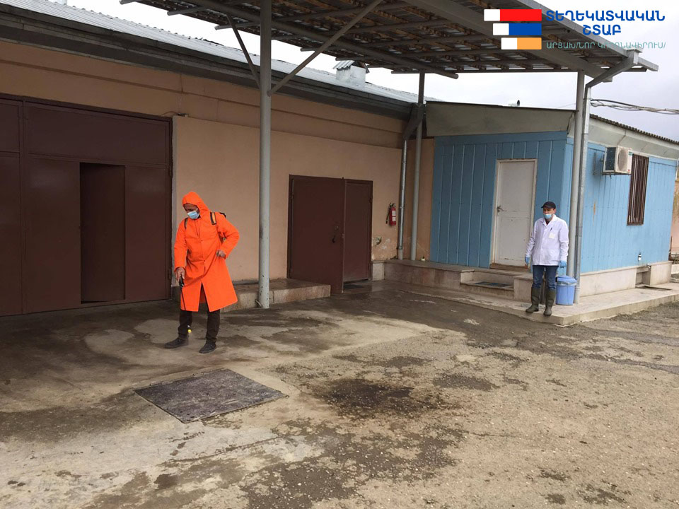 Արցախում իրականացվում են ախտահանման միջոցառումներ