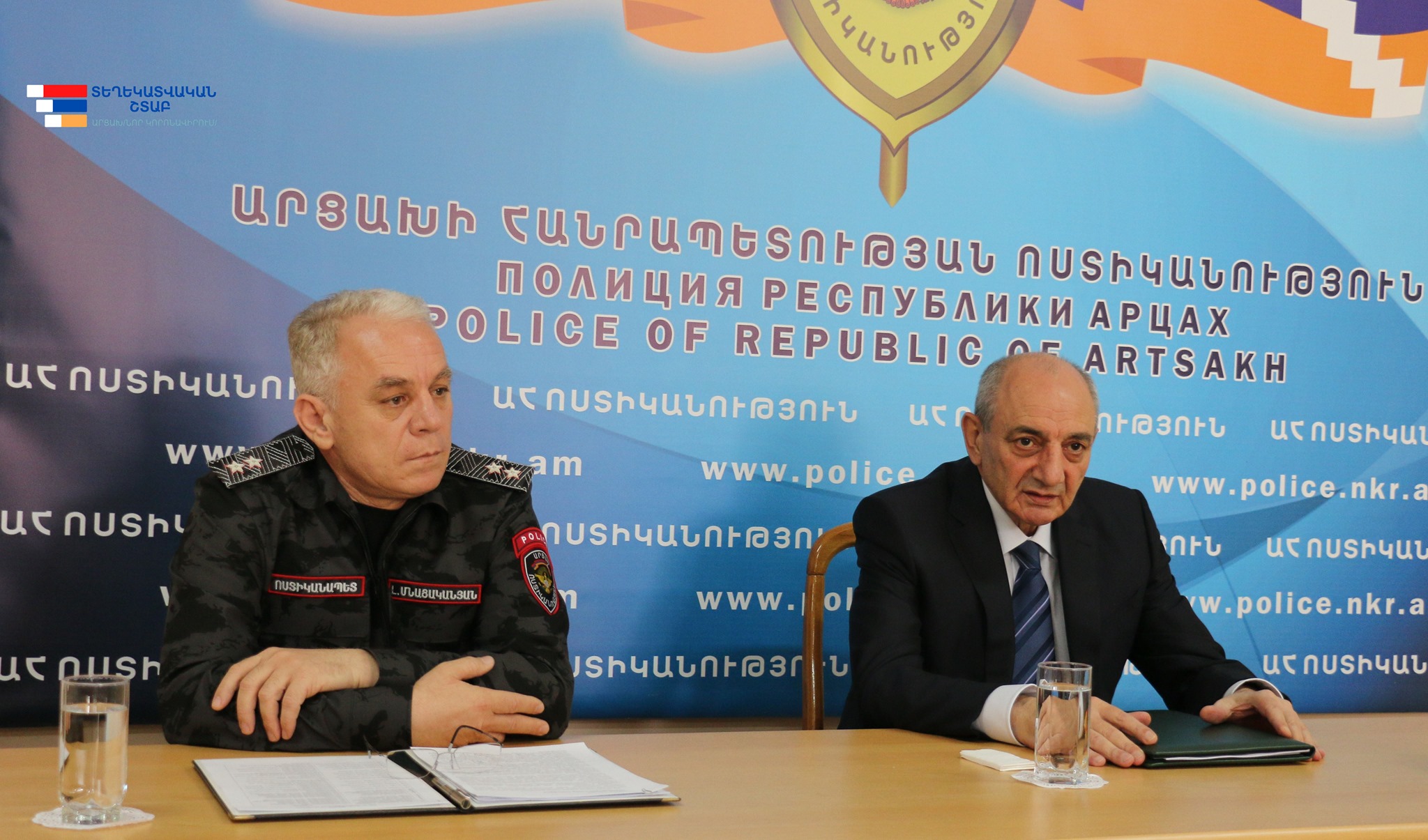 Բակո Սահակյանը ոստիկանության հետ քննարկել է կորոնավիրուսի կանխարգելմանը և ընտրություններին վերաբերող հարցեր