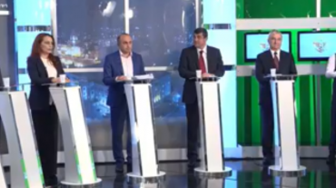 Մեկնարկել է ԱՀ թեկնածուների մասնակցությամբ հեռուստաբանավեճը