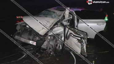 Lexus-ով վթարի է ենթարկվել Լևոն Արոնյանի կինը. բժիշկները պայքարում են նրա կյանքի համար