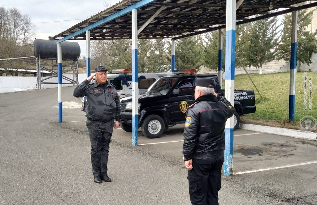 ՀՀ ՊՆ ռազմական ոստիկանության պետի պաշտոնակատարն այցելել է զորամասեր