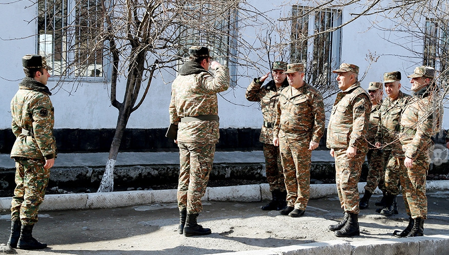 Արտակ Դավթյանն այցելել է N զորամաս