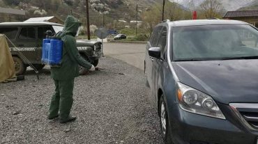 Արցախի անցակետերում ախտահանվել է 600 մեքենա