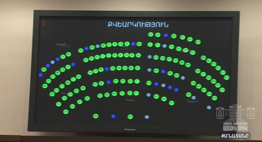 Մելքումյանի հակակորոնավիրուսային նախագիծն ընդունվեց միաձայն